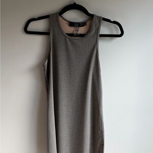 Michi Gray Racerback Athletic Tank Top Size Small